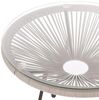 Bistro Set ACAPULCO II Hellgrau Bild 5