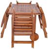 Gartenmöbelset Ancarano 5-tlg. Akazienholz FSC®-zertifiziert [en. casa] Bild 4