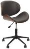 Home Deco Factory HD6601 Reno Stuhl auf Rollen, Möbel, Bürostuhl, komfortabel, Metall/Eisen, Schwarz, 51 x 51,5 x 77 cm Bild 1