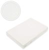 Jersey Spannbettlaken für Wasserbetten Rundumgummizug 200 x 220 cm Weiß Bild 2