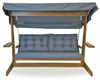 Westmann 'Viva 2400' Hollywoodschaukel, Holz anthrazit,237 x 115 x 175 cm Bild 2
