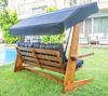 Westmann 'Viva 2400' Hollywoodschaukel, Holz anthrazit,237 x 115 x 175 cm Bild 5