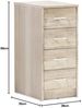 Stella Trading Kommode mit Schubladen, Eiche Sonoma Nachbildung, BxHxT 38 x 86 x 35 cm Bild 5