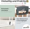 Geuther Türschutzgitter 'Easylock Plus' zum Klemmen für Öffnungen, Metall, Weiß, 168,5 cm - 176,5 cm Bild 5