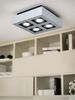 Eglo 91355 Aufbauleuchte LED LOKE 1 alu-gebürstet, chrom, schwarz, GU10 max. 4X5W Bild 4