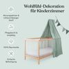 Ehrenkind Hängedekoration Deko Babybett, Kinderzimmer-Deko-Set (Kinderzimmer Deko), Baldachin & Wimpelkette für magische Momente, hochwertige Materialien Bild 3