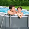 Bestway 5614A 3668 l Gerahmter Pool Erwachsener & Kind Grau Weiß 26,7 kg Bild 4