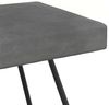 vidaXL Bank Uni Dunkelgrau 110 x 40 x 45 cm Samt 42038344 Bild 5