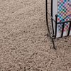 Carpetsale24 Shaggy Hochflor Teppich Läufer Flur 100x200 cm Beige - Modern Flauschiger Teppich Extra Weich, Pflegeleicht und Einfarbig - Ideal als Teppich für Küche, Schlafzimmer und Esszimmer Bild 5