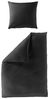 BIERBAUM Bettwäsche Elegant uni, Mako-Satin, 2 teilig, Mako-Satin, 100 % Baumwolle, Uni, pflegeleicht Bild 3
