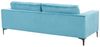 3-Sitzer Sofa Samtstoff hellblau VADSTENA Bild 5
