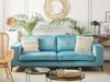 3-Sitzer Sofa Samtstoff hellblau VADSTENA Bild 2