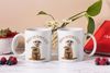 WS-Trend Tasse Erdmännchen Immer an deiner Seite Kaffeetasse Teetasse Geschenkidee, Keramik Bild 2