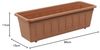 Blumenkasten Standard Garden 80cm terra Bild 2