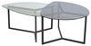 Couchtisch-Set (2tlg.), Tischset, mit Glasplatten Bild 3