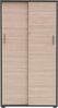 Schildmeyer Aktenschrank Metz 702095, abschließbar, anthrazit/Canello Eiche Dekor, 80 x 38,2 x 150 cm Bild 3