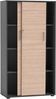 Schildmeyer Aktenschrank Metz 702095, abschließbar, anthrazit/Canello Eiche Dekor, 80 x 38,2 x 150 cm Bild 4