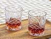 ECHTWERK Whiskyglas Tumbler Set ca. 330ml, 4-tlg, Glas, mit Schliffoptik und Reliefstruktur Bild 5