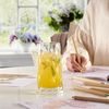 Pasabahce Gläser-Set Leafy Longdrinkglas, 4-tlg, Glas, 450 ml, 3er Set für stilvolle Drinks & Alltag Bild 4