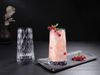 Pasabahce Gläser-Set Leafy Longdrinkglas, 4-tlg, Glas, 450 ml, 3er Set für stilvolle Drinks & Alltag Bild 3