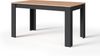 byLIVING Esstisch NORI / Moderner Küchentisch in Eiche-Optik / Untergestell Melamin anthrazit / Großer Tisch / 140x80, H 75 cm Bild 4