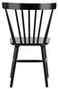 SAFAVIEH Set of 2 Wooden Dining Chairs, in Black Bild 5
