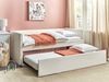 Tagesbett TROYES 90 x 200 cm Bouclé Helles Beige Bild 2