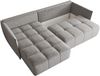 ALTDECOR Ecksofa LONLI, Couch mit Schlaffunktion, Stauraum Wohnlandschaft Funktionsecke, Corner Sofa Bett Eckcouch Couch L-Form Schlafcouch Ausziehbar Bild 5