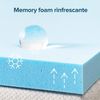Zinus Matratzenschoner 80x190 cm – Höhe 7,6 cm – Matratze aus Memory-Schaum mit kühlendem Gel – Matratzenauflage – Oeko-TEX Zertifiziert Bild 4