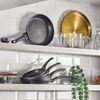 RESTO Kitchenware Bratpfanne Sagitta, Pfanne antihaftbeschichtet - non stick frying pan, Aluminium (1-tlg), mit einem ergonomischen, weichen Griff mit Hängeschlaufe Bild 5