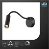 SLV 1006162 KARPO GOOSE Wandaufbauleuchte schwarz 5,8W 3000K 40° Bild 2