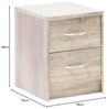 Stella Trading Nachtschrank Nachtkonsole Eiche Sonoma Nachbildung, BxHxT 38 x 48 x 35 cm Bild 2