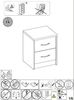 Stella Trading Nachtschrank Nachtkonsole Eiche Sonoma Nachbildung, BxHxT 38 x 48 x 35 cm Bild 4