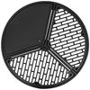 BBQ-Toro Grillrost Gusseisen Plancha Set mit Grillrost und Grillplatte, Ø 54,5cm, Rahmen mit zwei Grillrosteinsätzen und einem Grillplatteneinsatz Bild 5