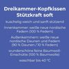 Centa-Star Classic Soft 3-Kammer-Kopfkissen 80 x 80 cm Bild 3