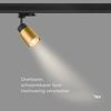 SLV PURI 2.0 Tube, 3~ Spot, GU10, 1x max. 6W, schwarz / gold - Leuchten mit 3 Phasen Adapter 230V Bild 2