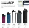 720°DGREE Trinkflasche noLimit Thermoflasche 710ml, Auslaufsicher für Schule, Sport, Fahrrad mit Sportdeckel Bild 3