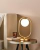 Tischleuchte YANKEE Metall Gold Bild 2