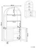 Regal COOLAH 180 cm Hellbraun Bild 3