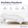 Träumegut24 AquaFlex 7-Zonen Matratze | H2&H3 | Ergonomische Kaltschaummatratze | Hypoallergen & Antibakteriell | Bezug abnehmbar & waschbar | Oeko-TEX® (180x200 cm, H3&H4, 16 cm) Bild 2