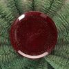 MamboCat Frühstücksteller 6x Suez Kuchenteller Ø21,2cm Glas Rot Glitzer Dessert Weihnachten Bild 4