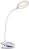 LED Klemmlampe, Touchdimmer, beweglich, Akku, weiß, H 49 cm Bild 4