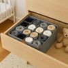 hausleben Organizer Aufbewahrungsboxen – 16 Fächer – 30x30x15 cm (2 St), Faltbar - stabil, kartonverstärkt Bild 2