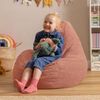 icon Sitzsack Sitzsack Sessel aus Cord Flauschig für Kinder „Dalton", 69 x 59 x 65 cm, Made in Germany, für Kinderzimmer Bild 2