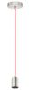 Eglo 32523 Pendelleuchte 1 flammig E27 NICKEL-MATT ROT YORTH Bild 3