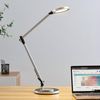 Lindby Schreibtischlampe Rilana, LED, Metall, Alu warmweiß IP20, 1 x 10 W LED, warmweiß Bild 2