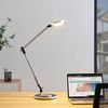 Lindby Schreibtischlampe Rilana, LED, Metall, Alu warmweiß IP20, 1 x 10 W LED, warmweiß Bild 3