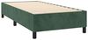 vidaXL Boxspringbett mit Matratze & LED Dunkelgrün 90x190 cm Samt 3139718 Bild 5