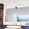 SSC-LUXon LED Bilderleuchte LINA 3-in-1 Bad Spiegelleuchte 50cm warmweiss LED 11W IP44 chrom, Warmweiß Bild 2