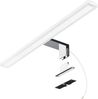 SSC-LUXon LED Bilderleuchte LINA 3-in-1 Bad Spiegelleuchte 50cm warmweiss LED 11W IP44 chrom, Warmweiß Bild 4